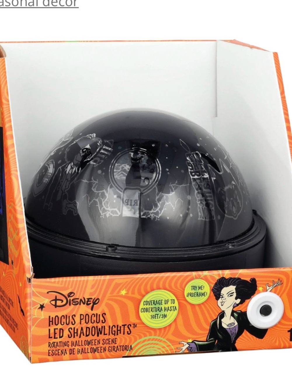 Disney Hocus Pocus LED Shadowlights - Black